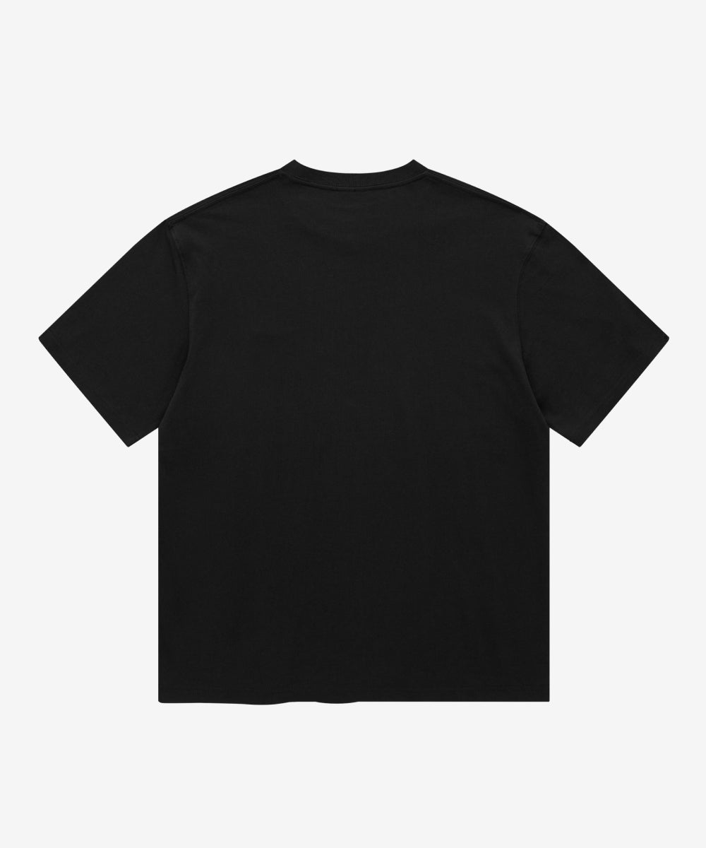 Covernat Worn by Subin Small Logo T-shirt Black