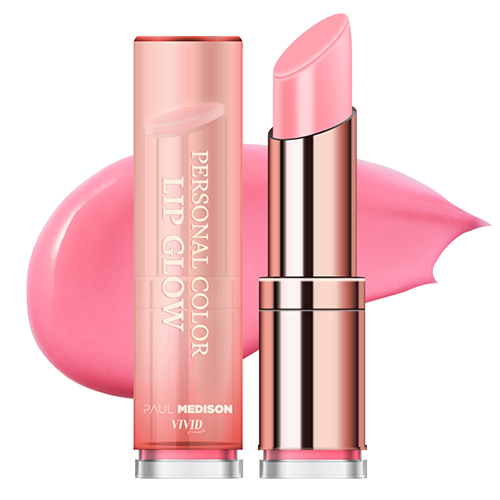 WBSKIN Paul Madison Vivid Personal Color Lip Glow Pink 1 unit: 3g lip balm/color lip balm/personal color diagnosis