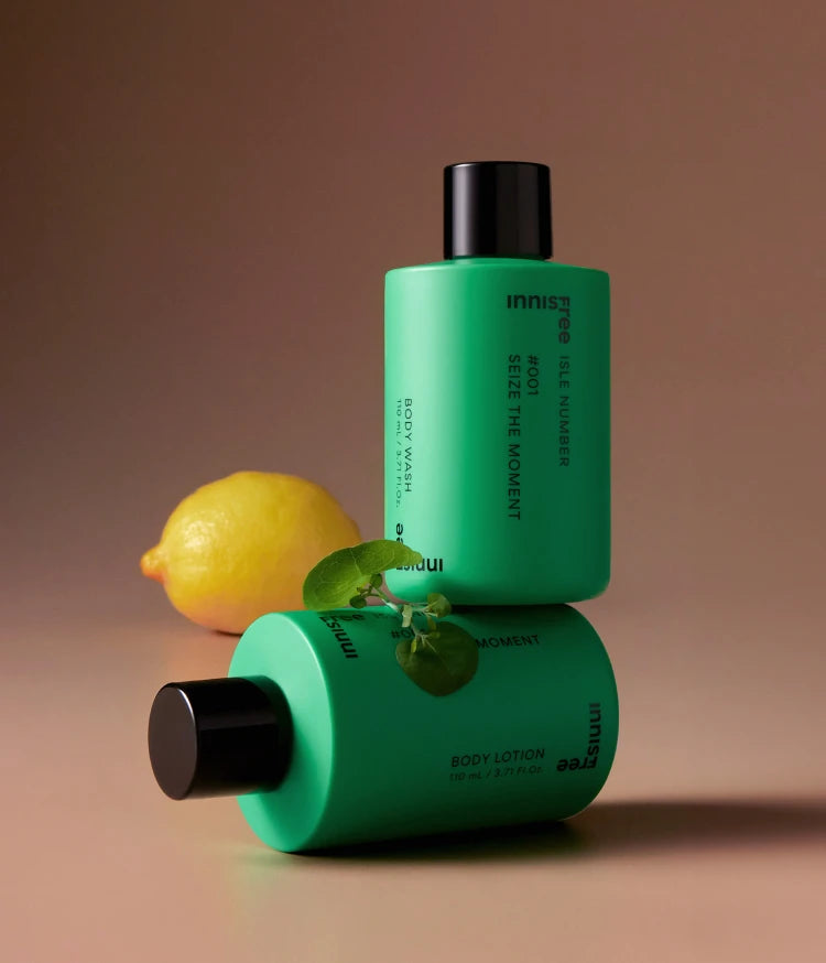Innisfree Isle Number Bodycare Duo Set [See the Moment] (Body Wash 110mL + Body Lotion 110mL)