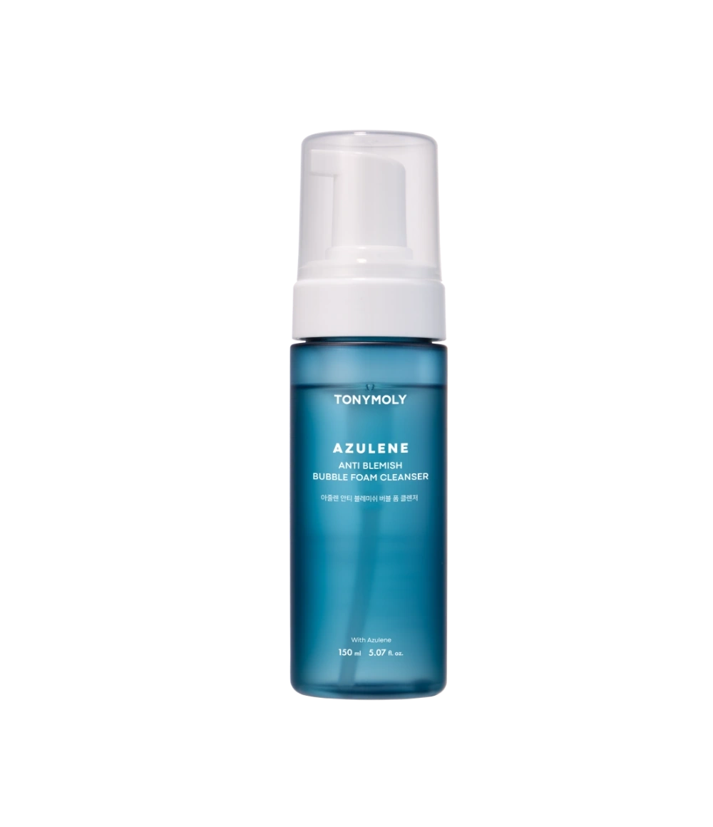 TONY MOLY Azulene Anti Blemish Bubble Foam Cleanser