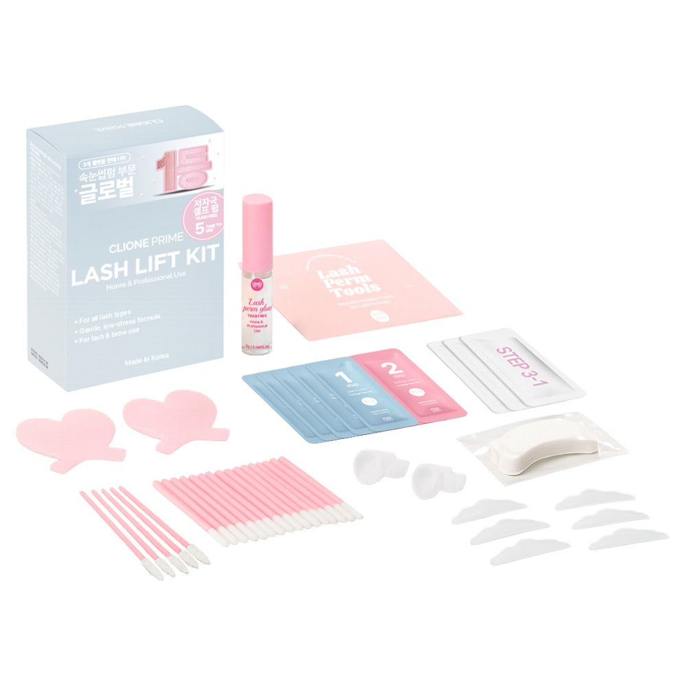 Clione Prime Self Eyelash Perm Set 11-piece (5 uses)