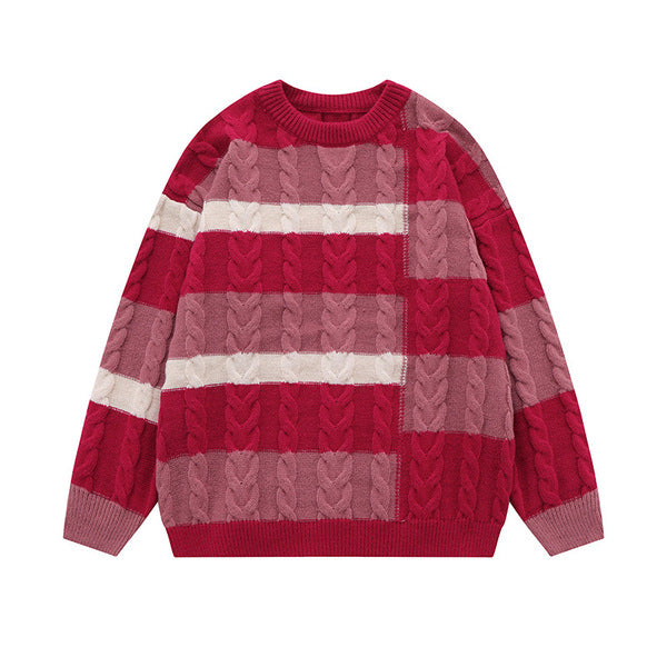 Gababa [Daily Shipping/High Demand] Unisex Christmas-style Long-Sleeve Knit G77462
