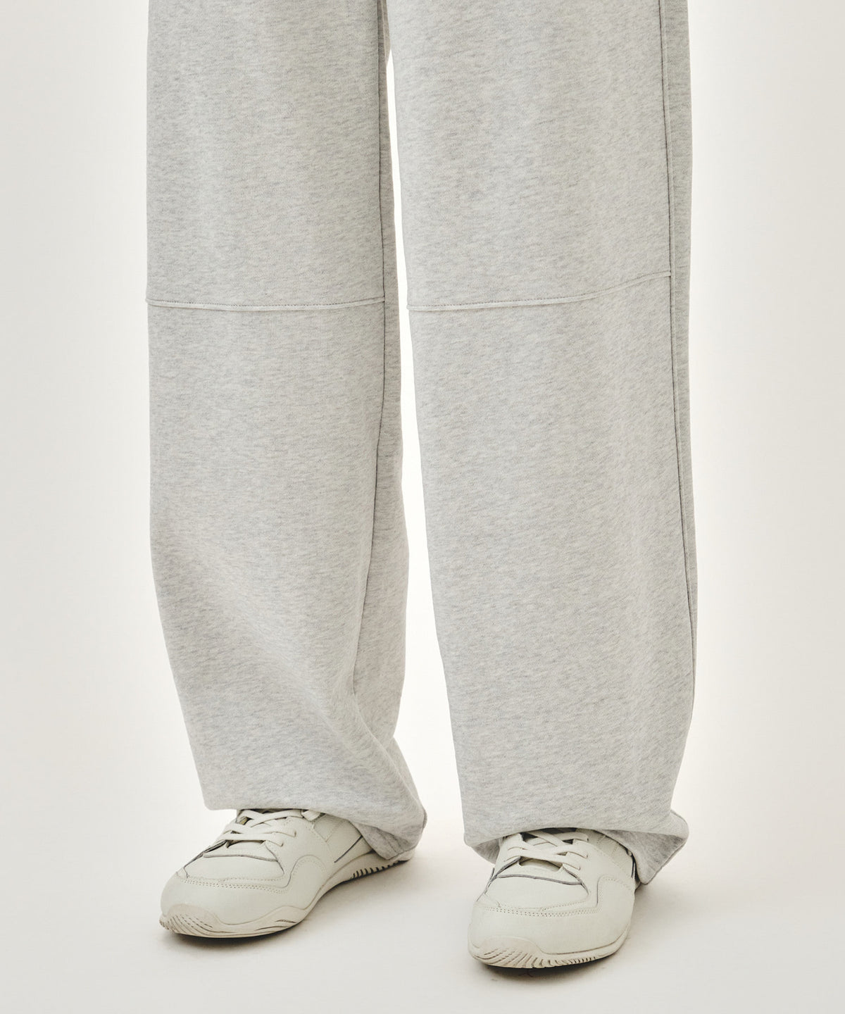 MARITHE CLASS LOGO SWEAT PANTS light heather gray