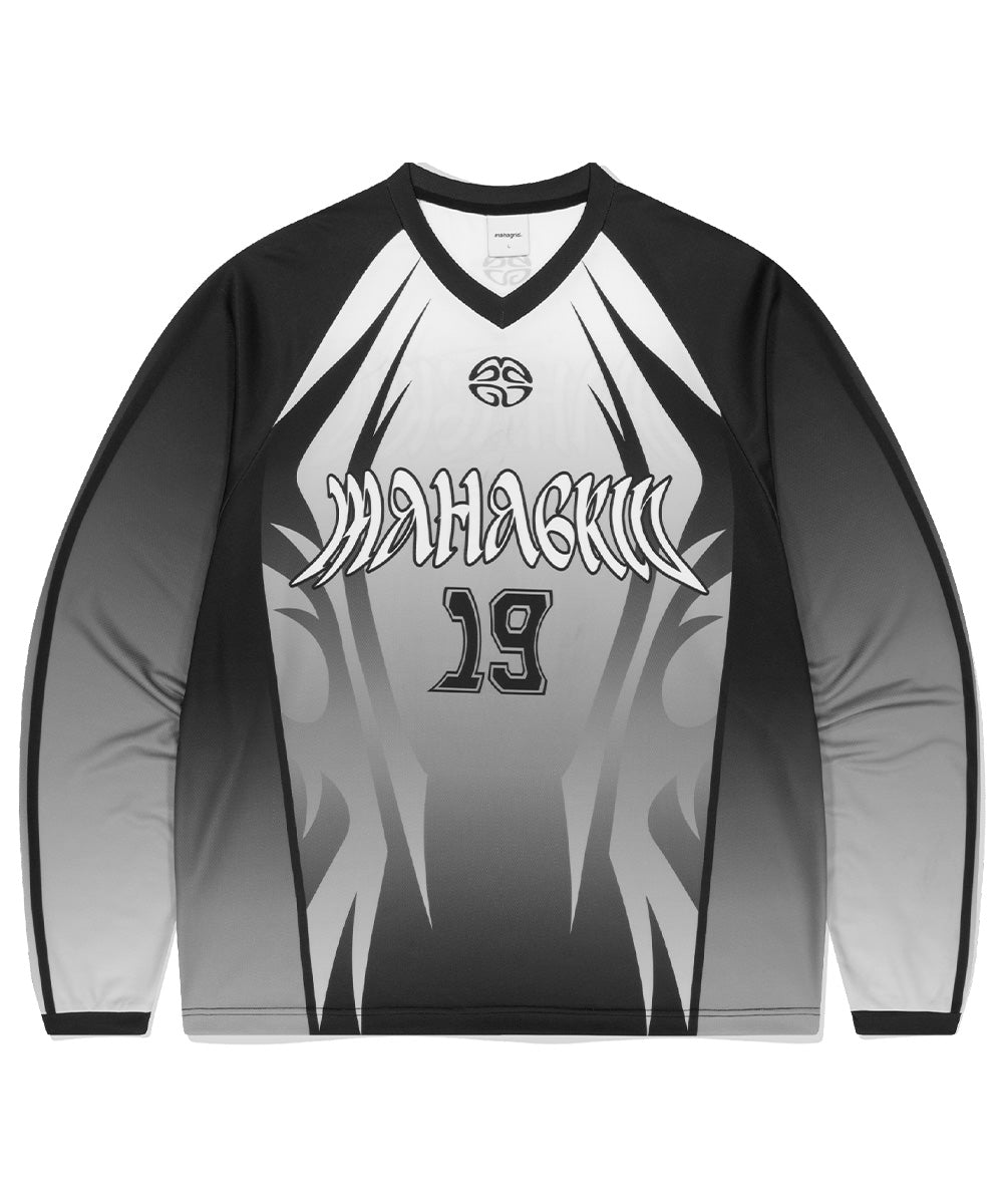 MAHAGRID TRIBAL RACING JERSEY[BLACK]