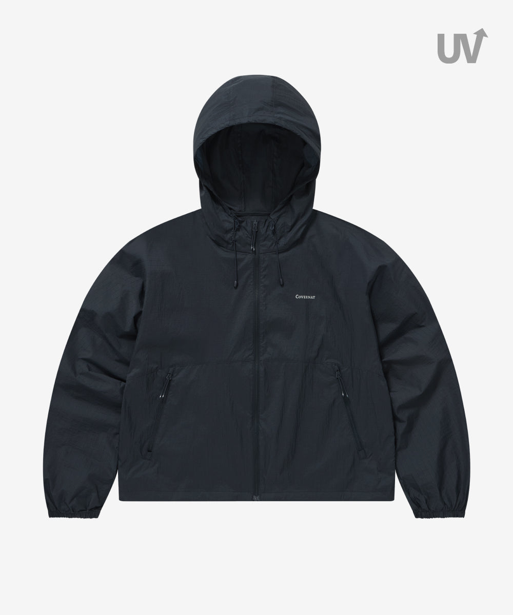 Covernat [Worn by Yunji Choi] Women's Packable Lightweight UV Windbreaker Dark Navy