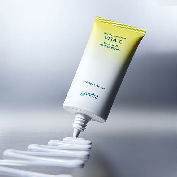Goodal Green Tangerine Vitamin C Tone Up Cream Set (50ml+5ml+Serum 5ml)