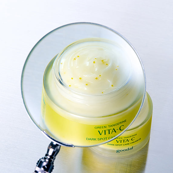 Goodal [Total 100ml] Green Tangerine Vitamin C Spot Care Cream Alpha (75ml + 25ml)