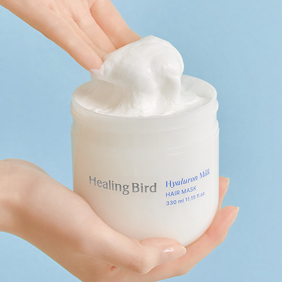 Healing Bird [NEW] Hyaluron Milk Hair Mask Special Set (330ml + Shampoo 31ml)