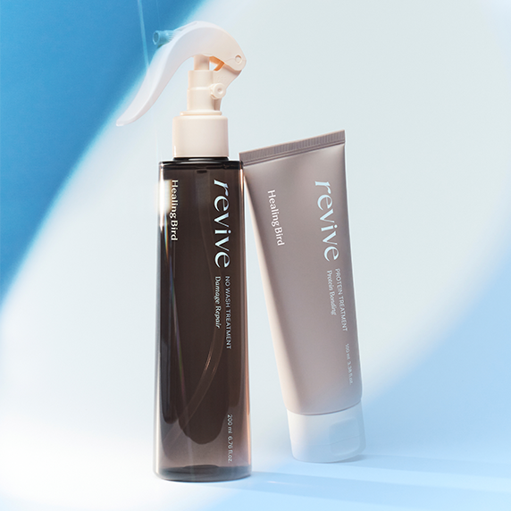 Healing Bird Revive No-Wash Treatment Damage Repair 200ml Set (includes 100ml Treatment)