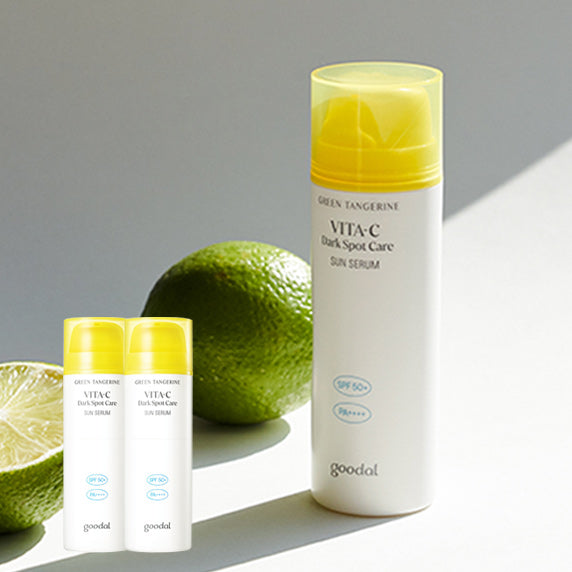 Goodal [2EA] Green Tangerine Vitamin C Spot Care Sun Serum 50ml