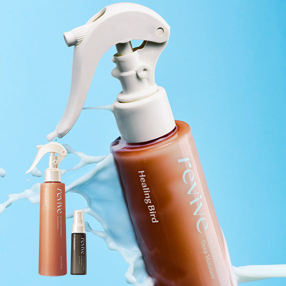 Healing Bird Revive No-Wash Treatment Deep Moisture 200ml Set (+Free Damage Repair 32ml Gift)