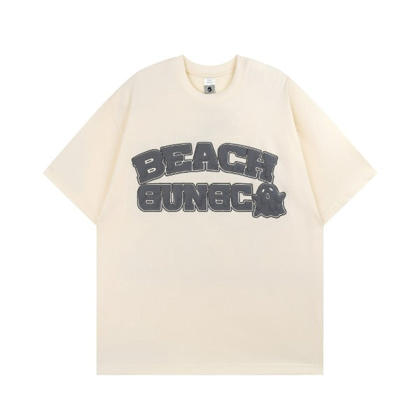 Gababa Unisex Cute Ghost Arrow Oversized Short-Sleeve T-shirt G76974