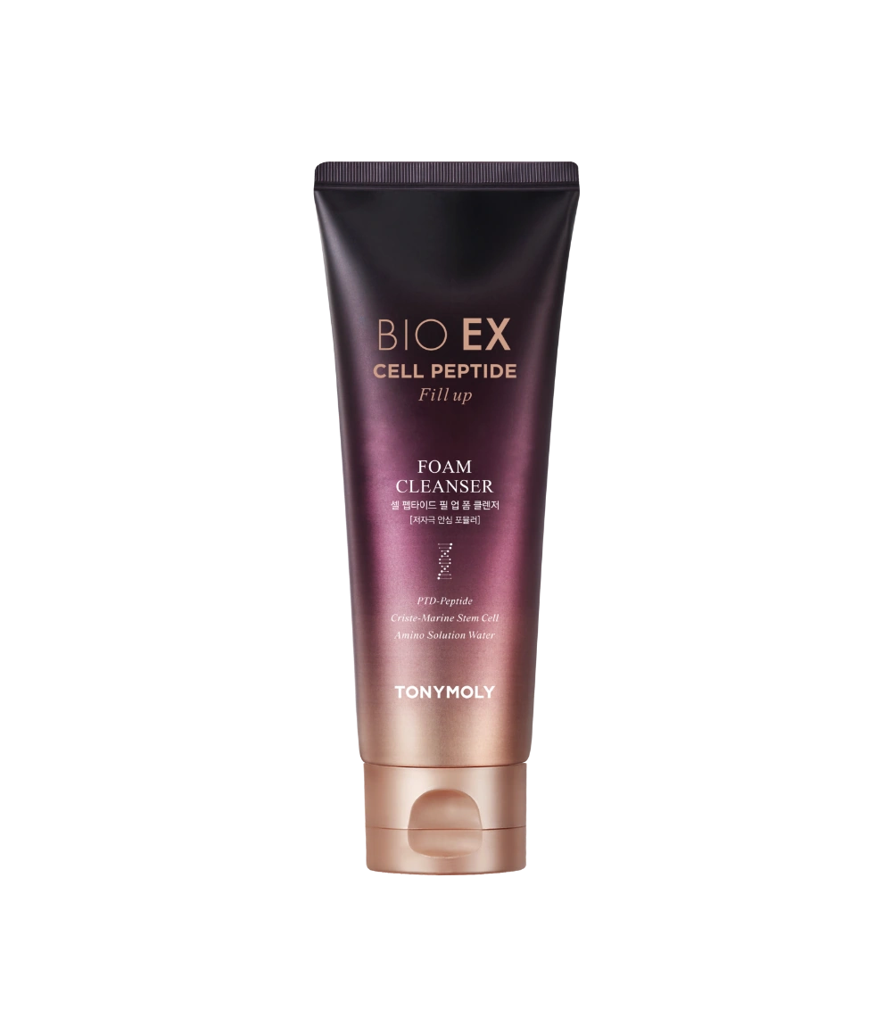 TONY MOLY BIO EX Cell Peptide Fill-Up Foam Cleanser