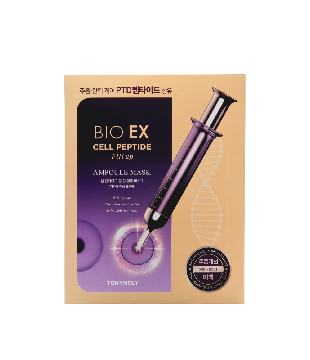 TONY MOLY BIO EX Cell Peptide Fill-up Ampoule Mask Set