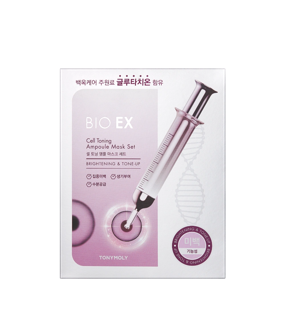 TONY MOLY BIO EX Cell Toning Ampoule Mask Set