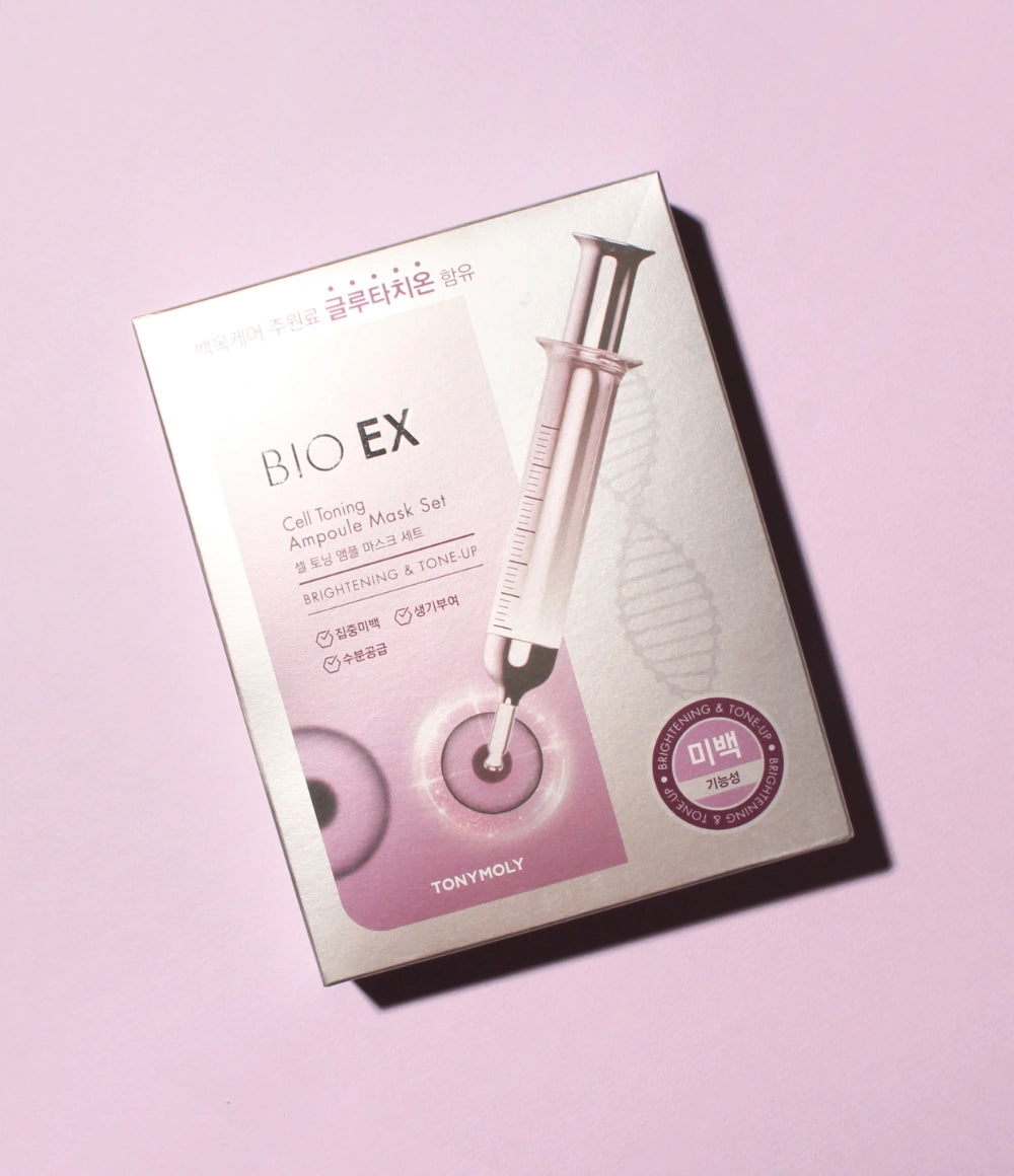 TONY MOLY BIO EX Cell Toning Ampoule Mask Set
