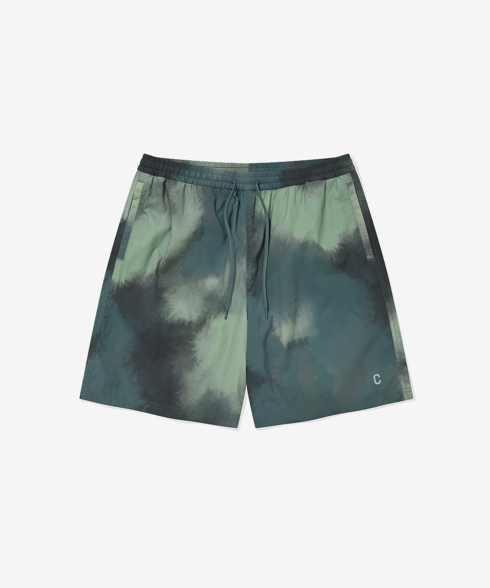 Covernat C Logo Swim Shorts Turquoise