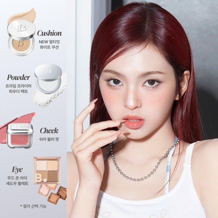 BANILA CO [BABYMONSTER CHICKITA Lookbook SET] White Cushion + Finish Pact + Sheer Blur Pot + Mood On Eye Palette