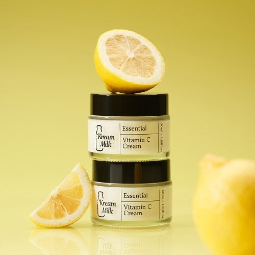 WBSKIN Cream Milk Essential Vitamin C Cream 50ml (Skin Condition, Radiance Care)
