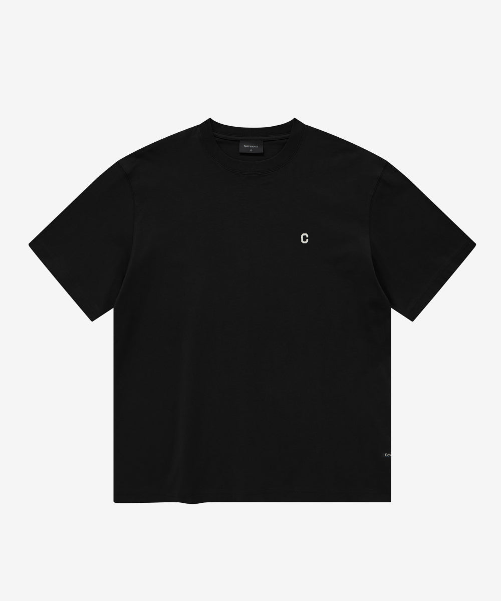 Covernat Small C Logo T-shirt Black
