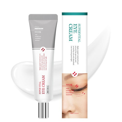 WBSKIN Paul Madison Super Vital Eye Cream (MFDS-certified/Wrinkle Improvement Functional Cosmetic)