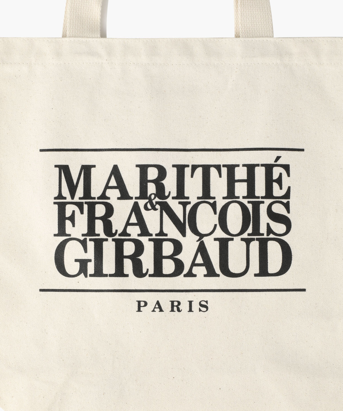 MARITHE CLASS LOGO ECO BAG natural