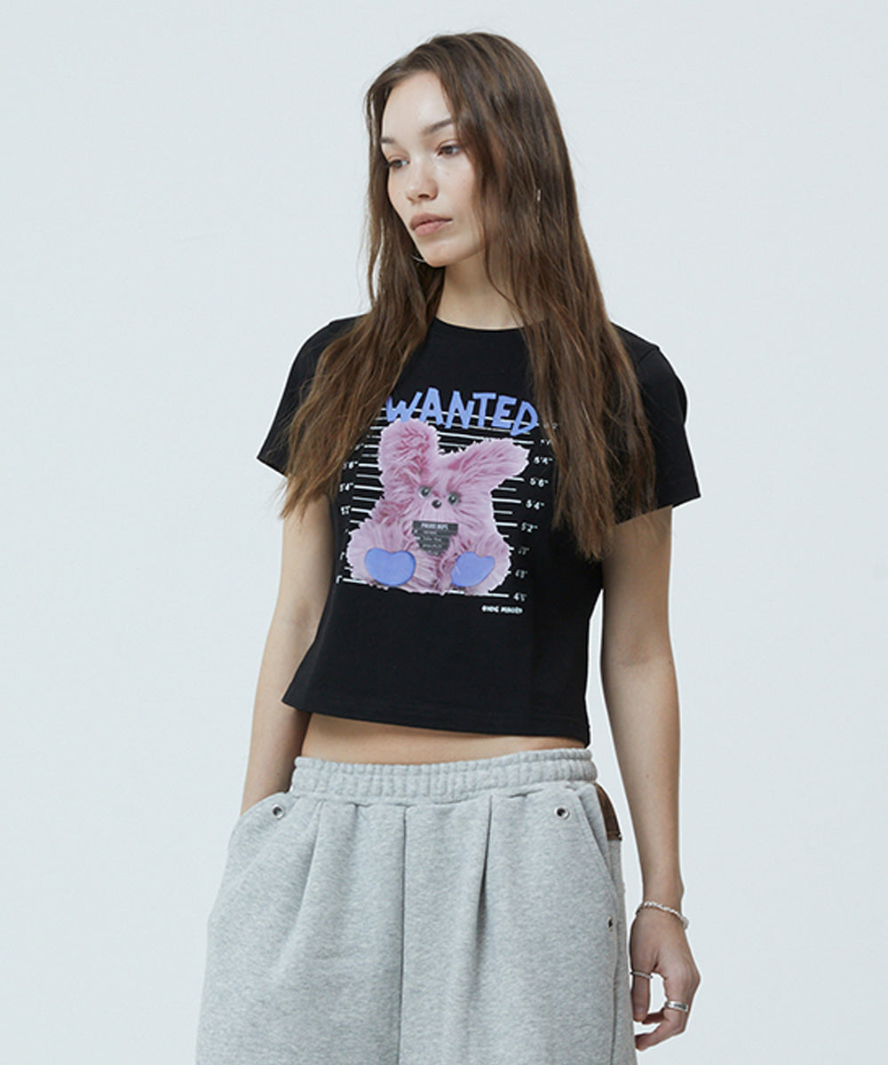 MAHAGRID WANTED BAD DOLLY TEE[BLACK]