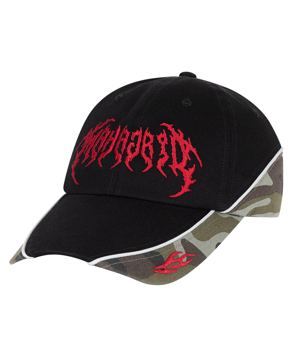 MAHAGRID TRIBAL CAMO CAP[BLACK]