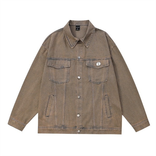 Gababa Unisex Denim Jacket perfect for autumn G77759