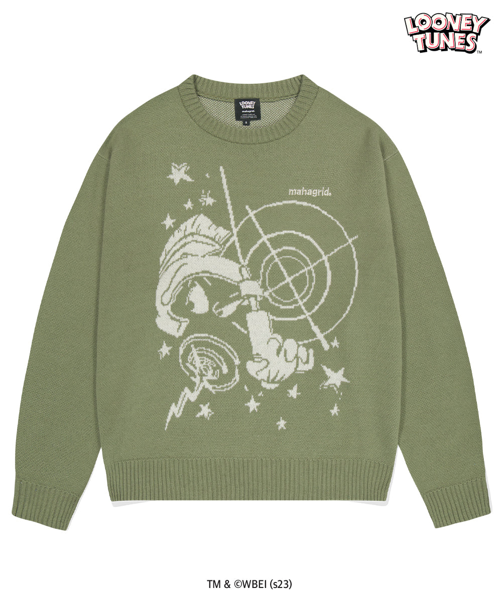 MAHAGRID MARVIN KNIT SWEATER [OLIVE]