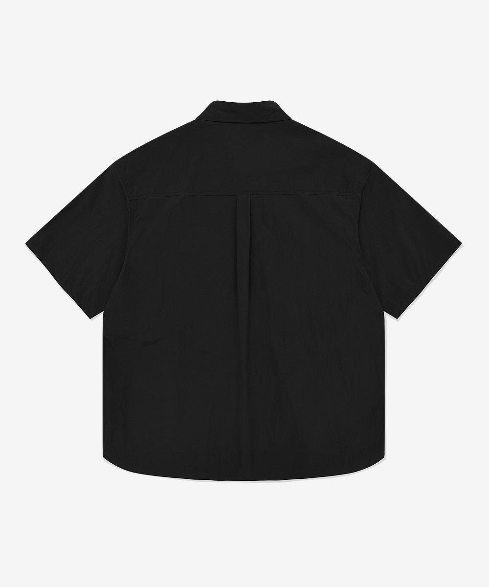 Covernat Work Nylon Half Shirt Black