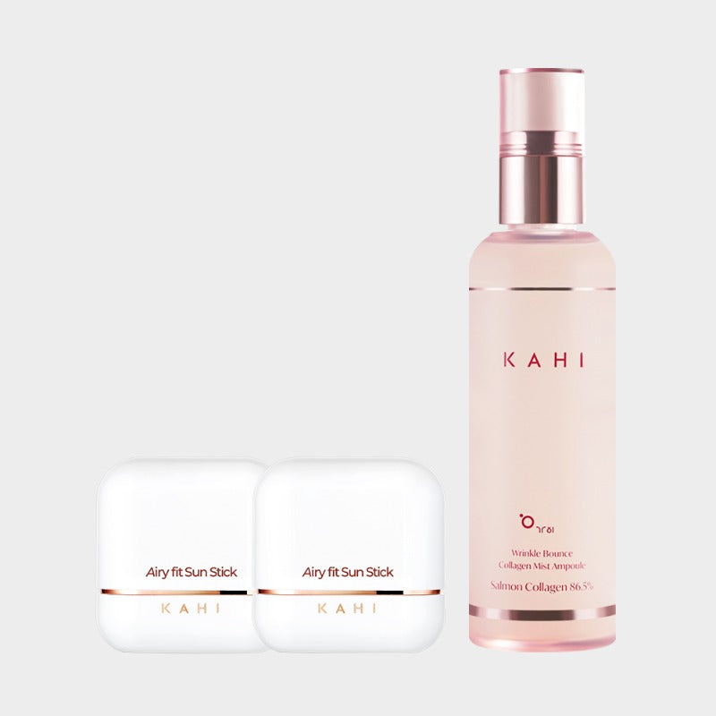 KAHI Airy Fit Sun Stick (14g) x2 + Mist Ampoule (120ml) x1