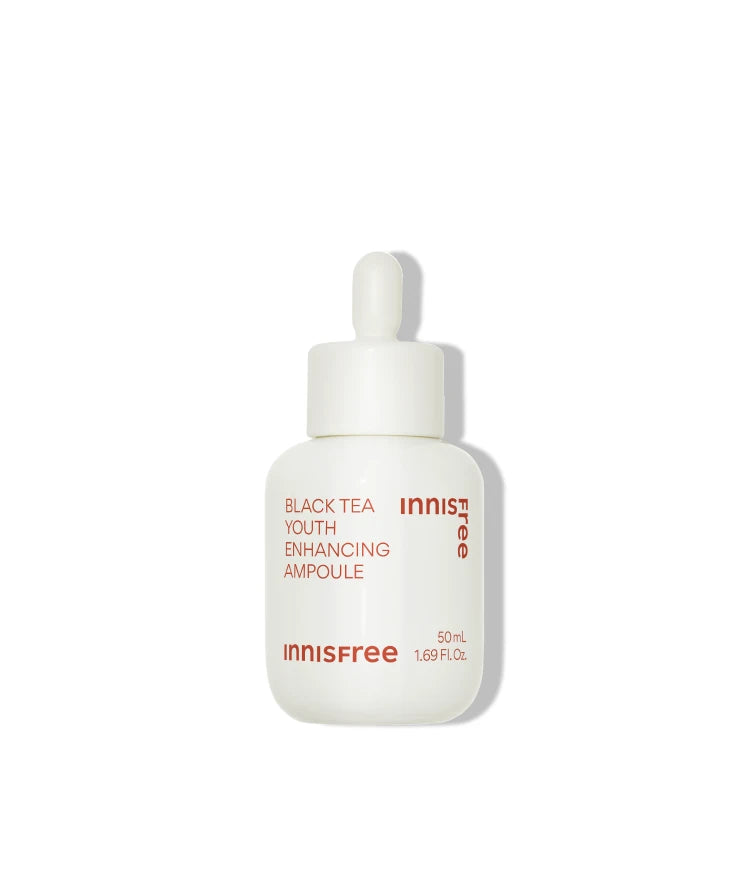 Innisfree [Large Size] Black Tea Youth Enhancing Ampoule (50mL)