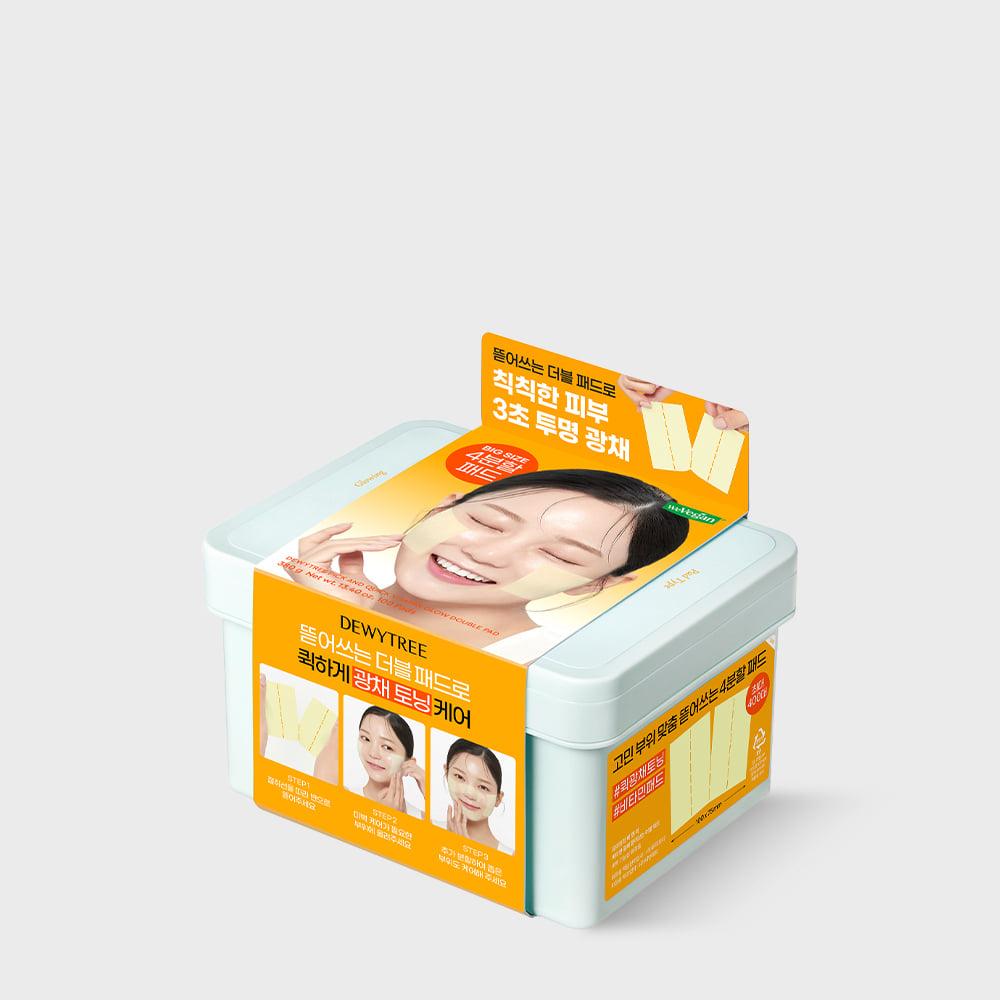 DEWYTREE Pick & Quick Vitamin Glow Detachable Double Pad (100 sheets)