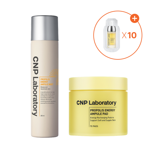 CNP Laboratory Propolis Energy Ampoule Mist 250ml + CNP Propolis Pad 70 sheets