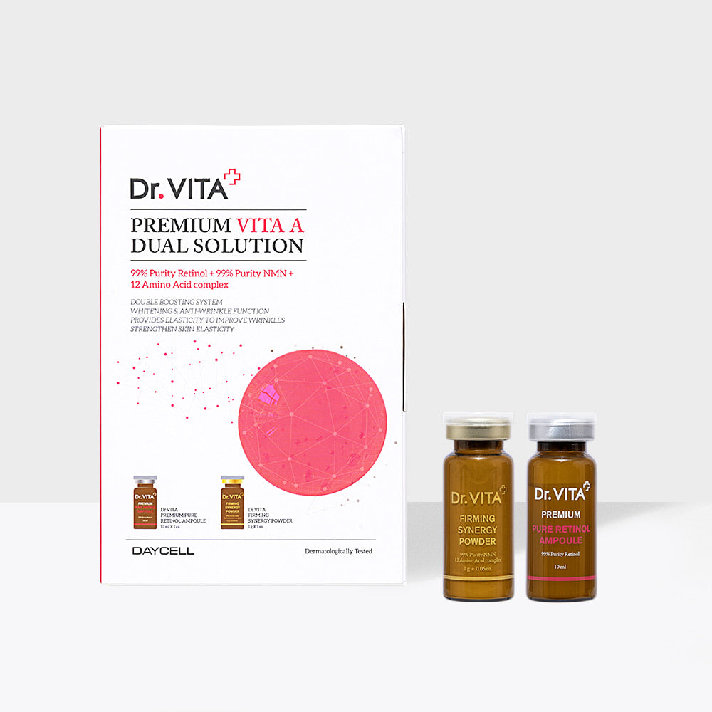 Dr.Vita Premium Vitamin A Wrinkle Ampoule / 1 count (Premium Vita A Dual Solution)