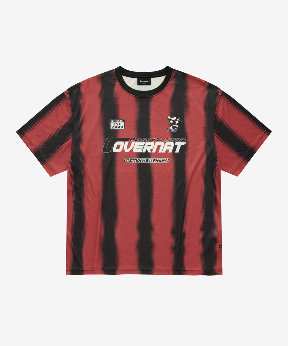 Covernat Football Jersey T-Shirt Red