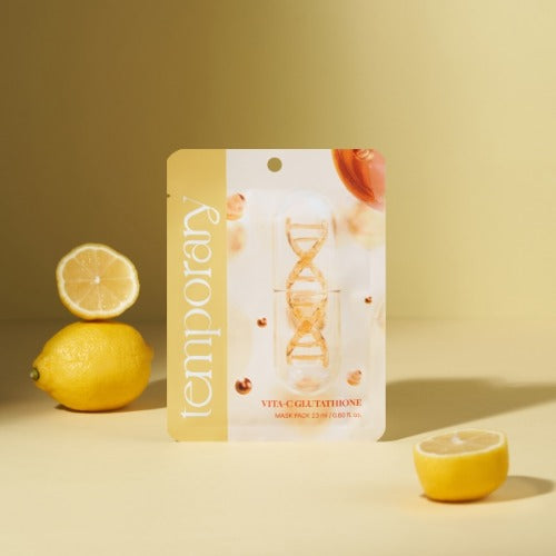 WBSKIN Temporary Vitamin C Glutathione Mask Pack 10 pcs
