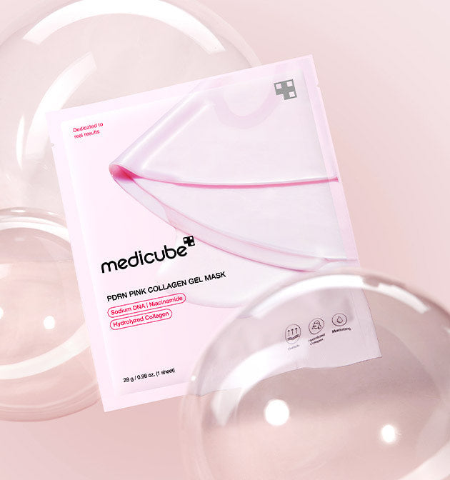 medicube PDRN Pink Collagen Gel Mask 4 sheets