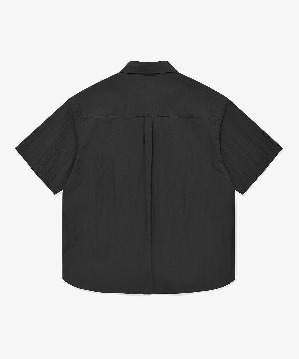 Covernat Work Nylon Half-Shirt Charcoal