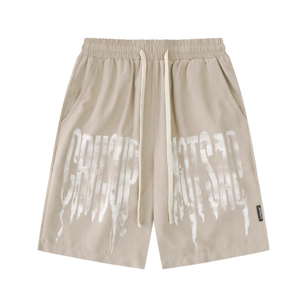 Gababa Unisex Street Casual Banding Shorts G76885 (Plus Size M~2XL)