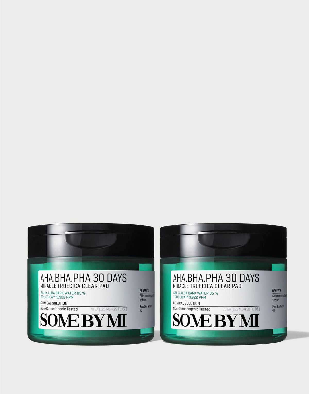 Some By Mi [1+1] AHA BHA PHA 30 Days Miracle Trucica Clear Pad [70 sheets]