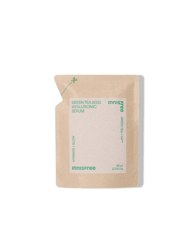 Innisfree [80mL] Green Tea Hyaluronic Serum Refill