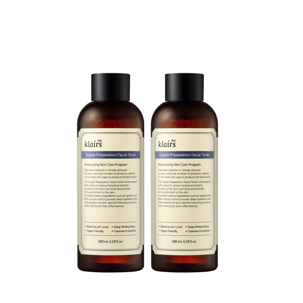 Dear, Klairs Supple Preparation Facial Toner 180ml x2