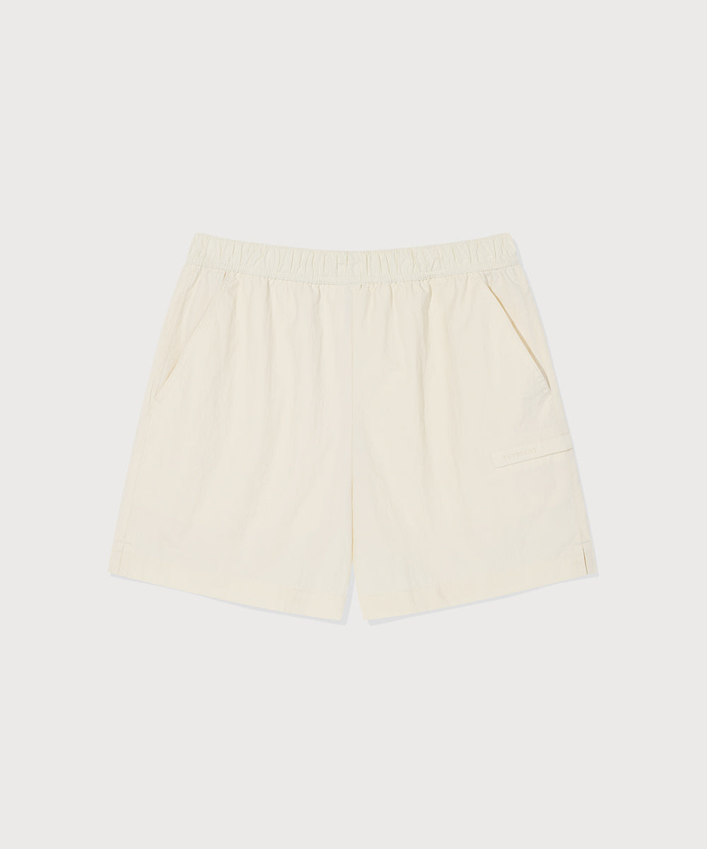 Covernat [Worn by Yunji Choi] Women's Nylon Bending Shorts Ivory