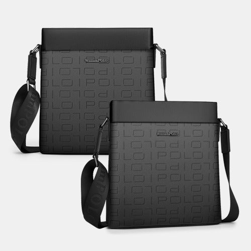 Bagstay B262CR WILLIAM POLO Men's PVC Crossbody Bag