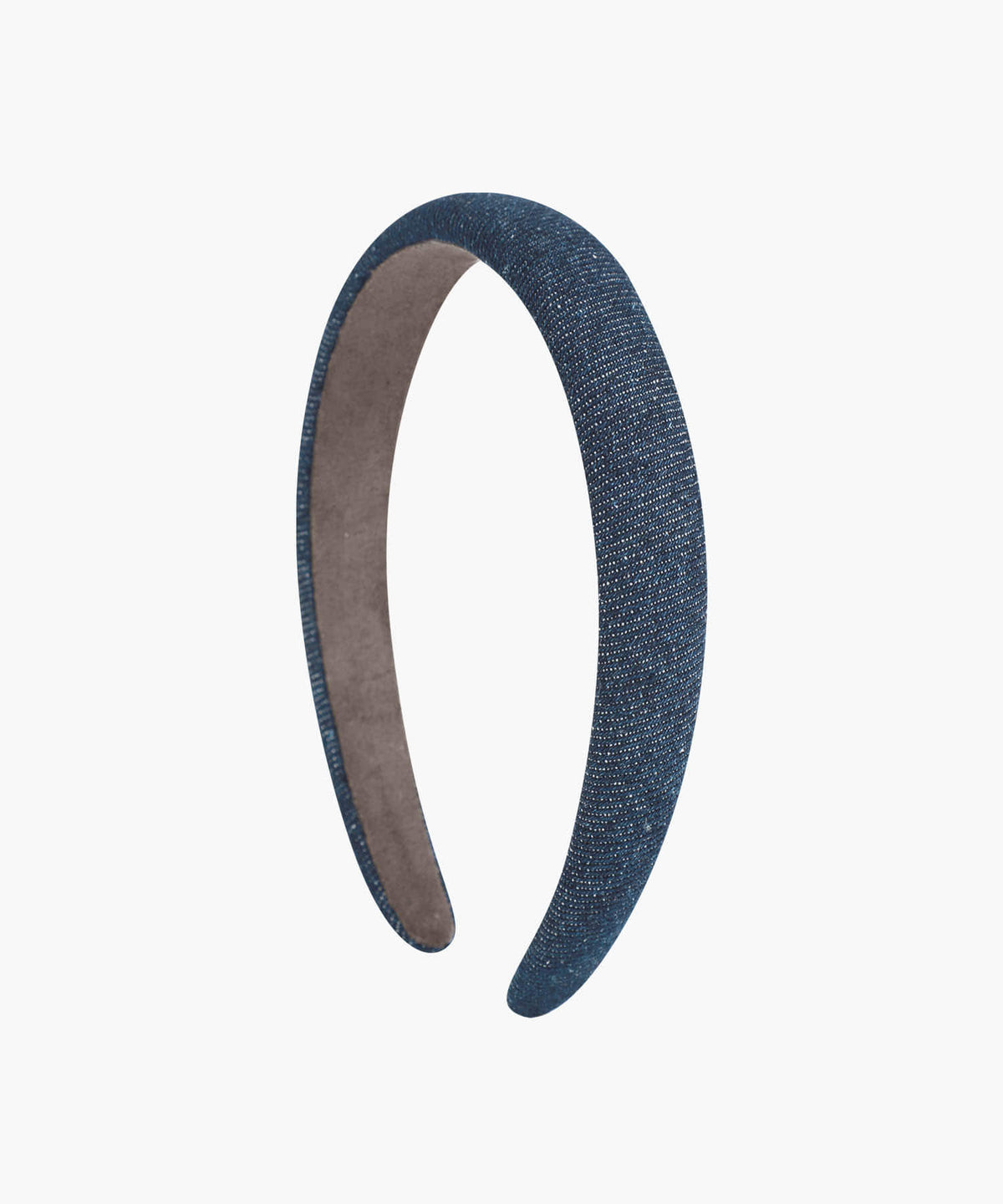 MARITHE REGULAR LOGO SLIM DENIM HAIRBAND indigo