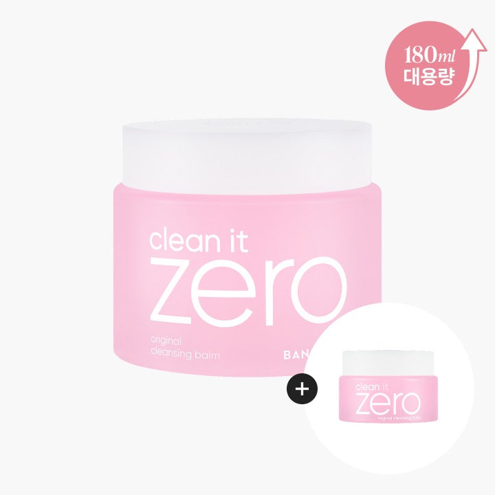 BANILA CO JungHAN PICK Clean It Zero Original Cleansing Balm Large 180ml (Gift: Clean It Zero Original Cleansing Balm 25ml)