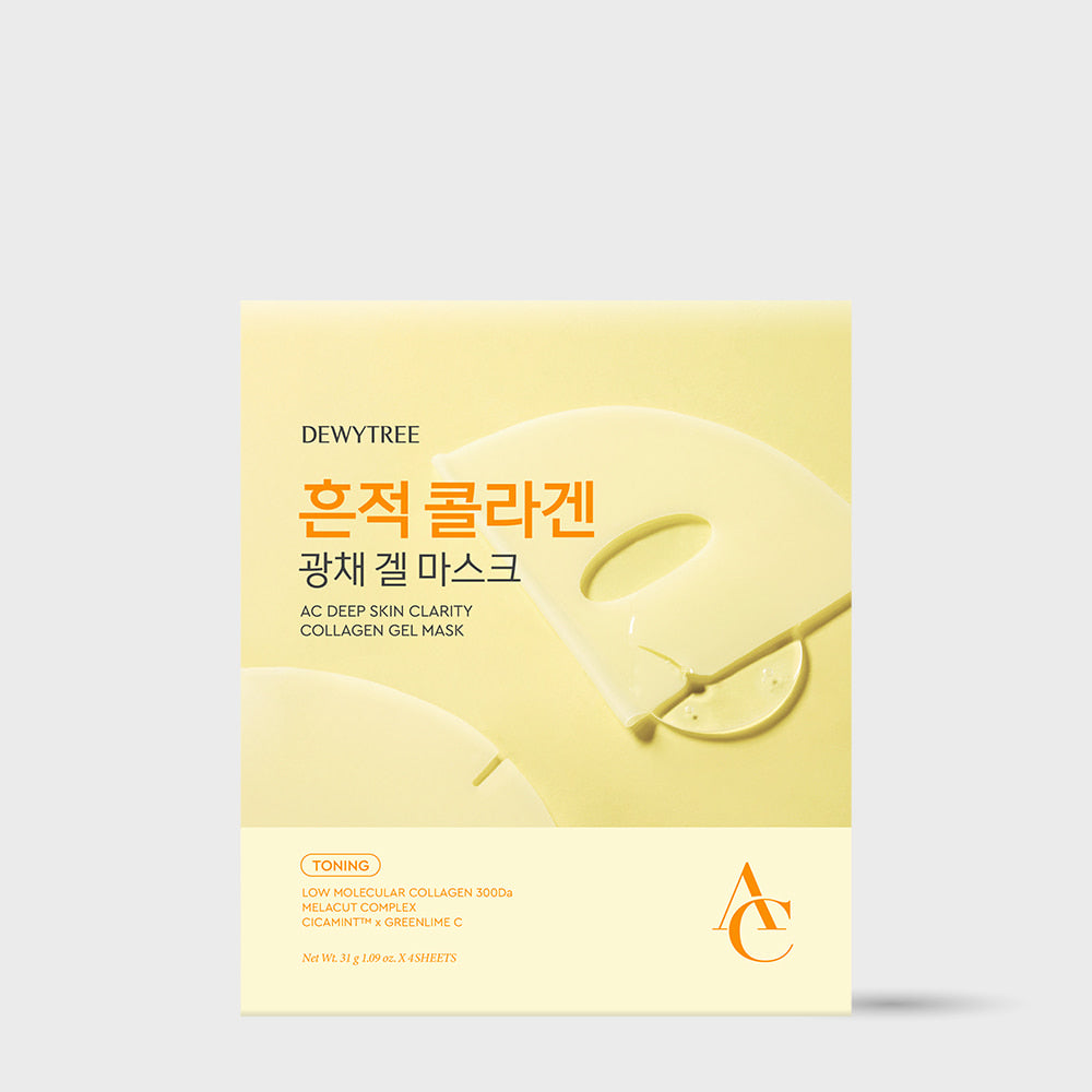 DEWYTREE AC Deep Trace Collagen Gel Mask (4 Sheets)