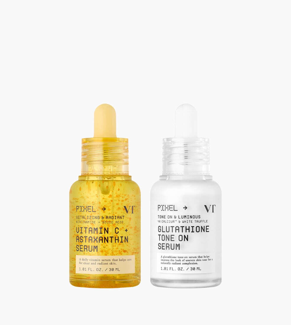 VT Cosmetics Radiance Synergy Set Glutathione Tone-on Serum + Astaxanthin Serum